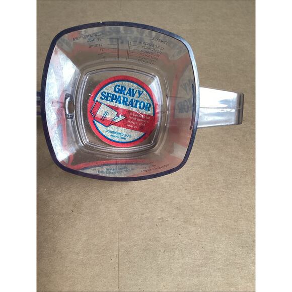 Vintage Plastic Gravy Separator - 1 1/2 Cups/350 ML - New - #00033 - Picture 5 of 6